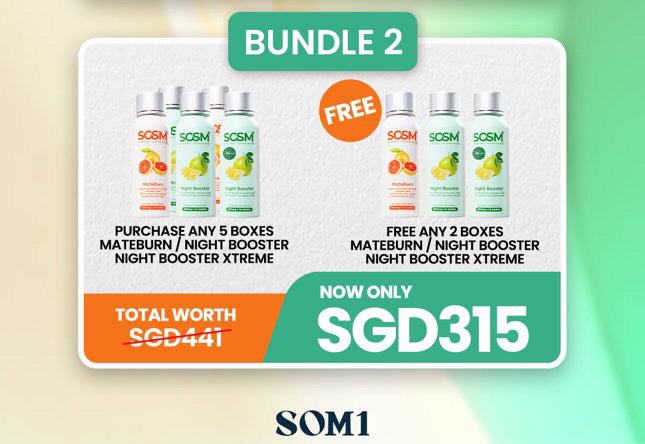 SOSM+ Bundle 2【Buy 5 Free 2】