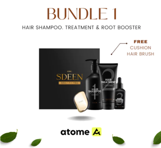 SDEEN Hair Care Treatment Set 1 (Free x1 Air Cushion Hair Brush)