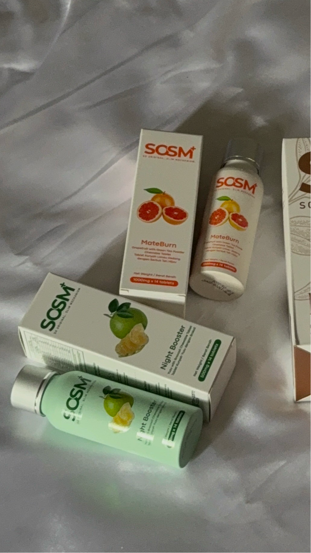 SOSM+ Weight Management (Mateburn / Night Booster) Ala Carte