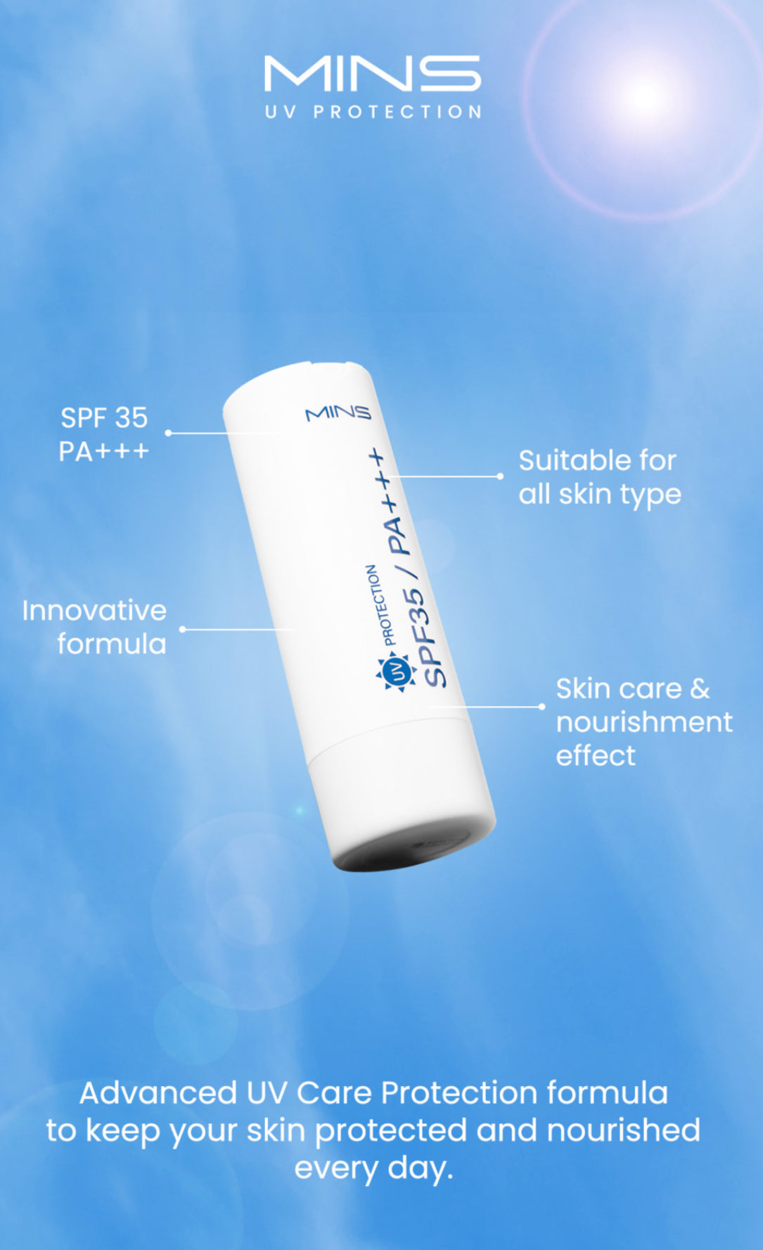MINS UV SPF35 PA+++ Ala Carte