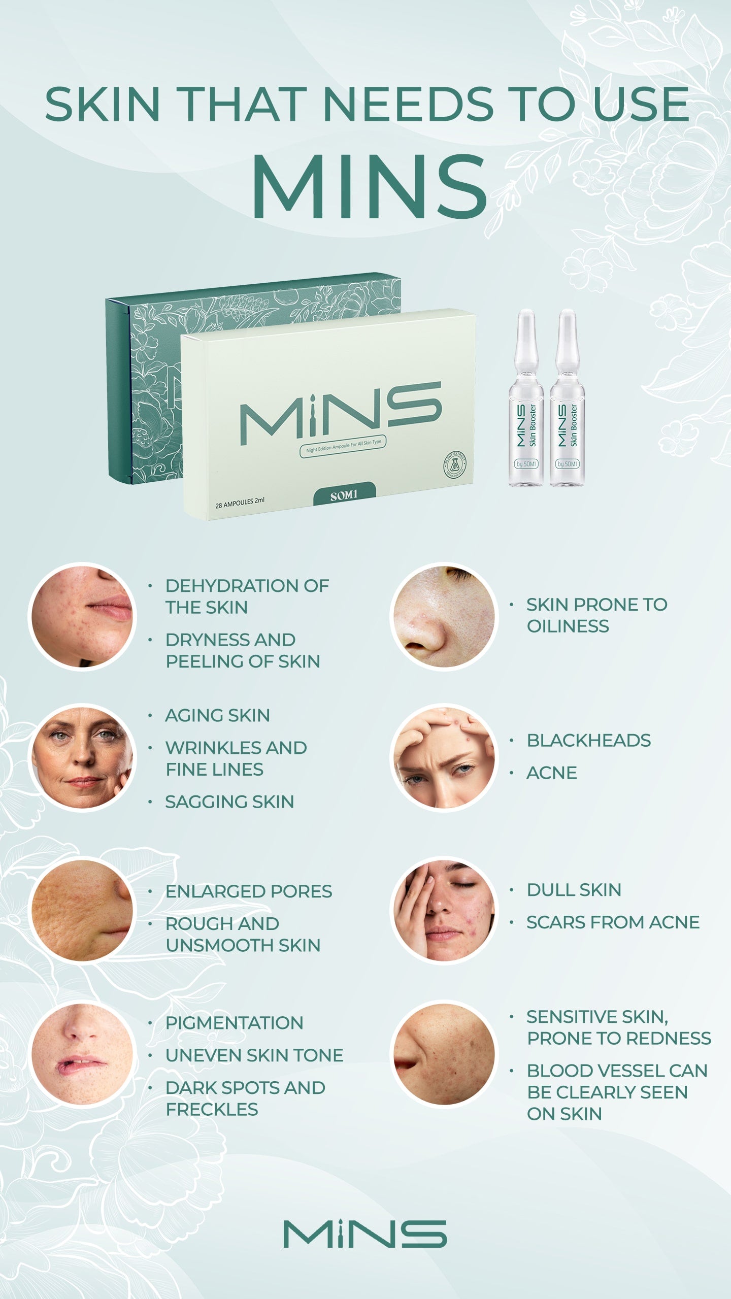 MINS Ampoule (Day / Night, Per Box 28 Pieces)