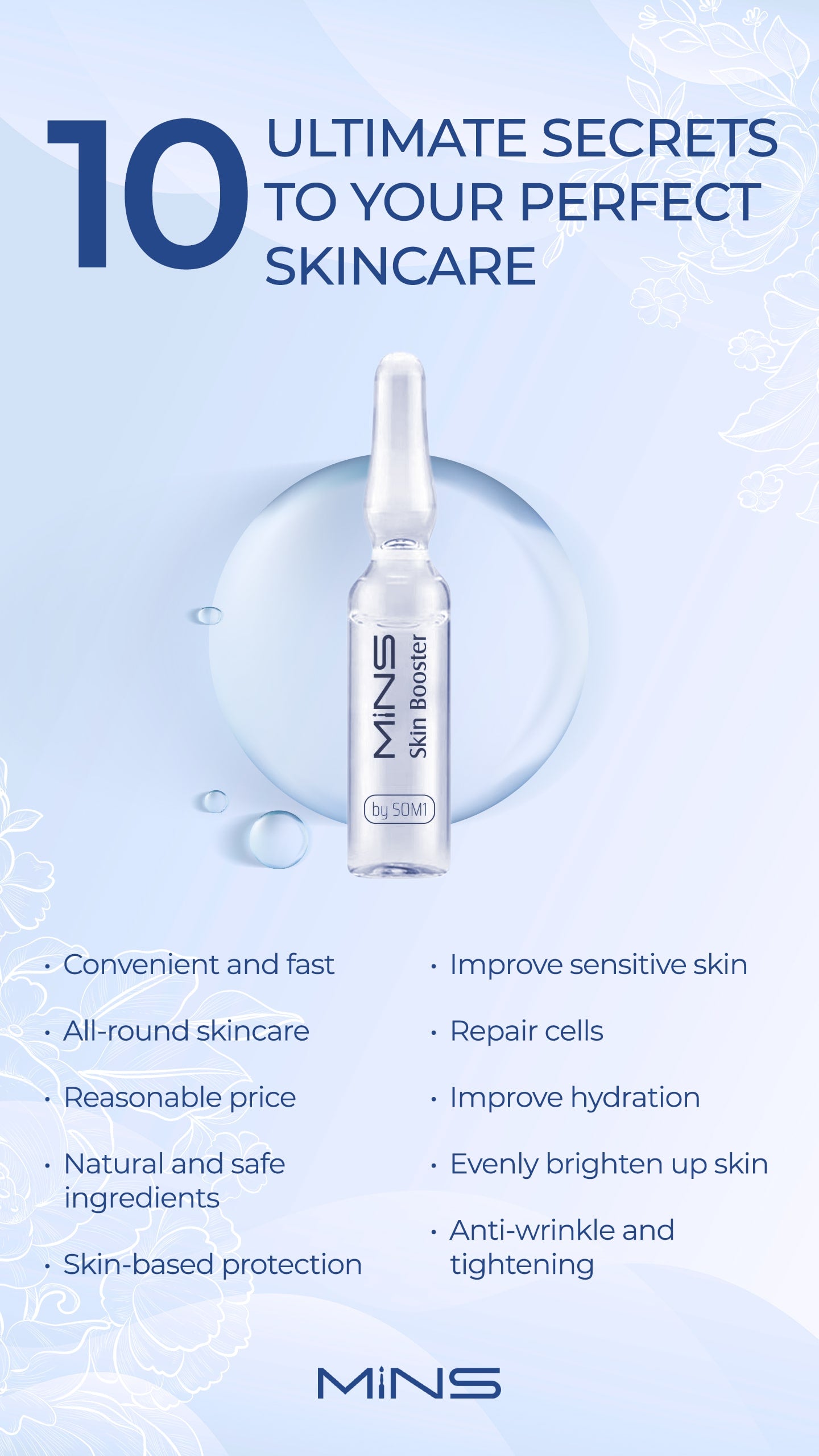 MINS Ampoule (Day / Night, Per Box 28 Pieces)