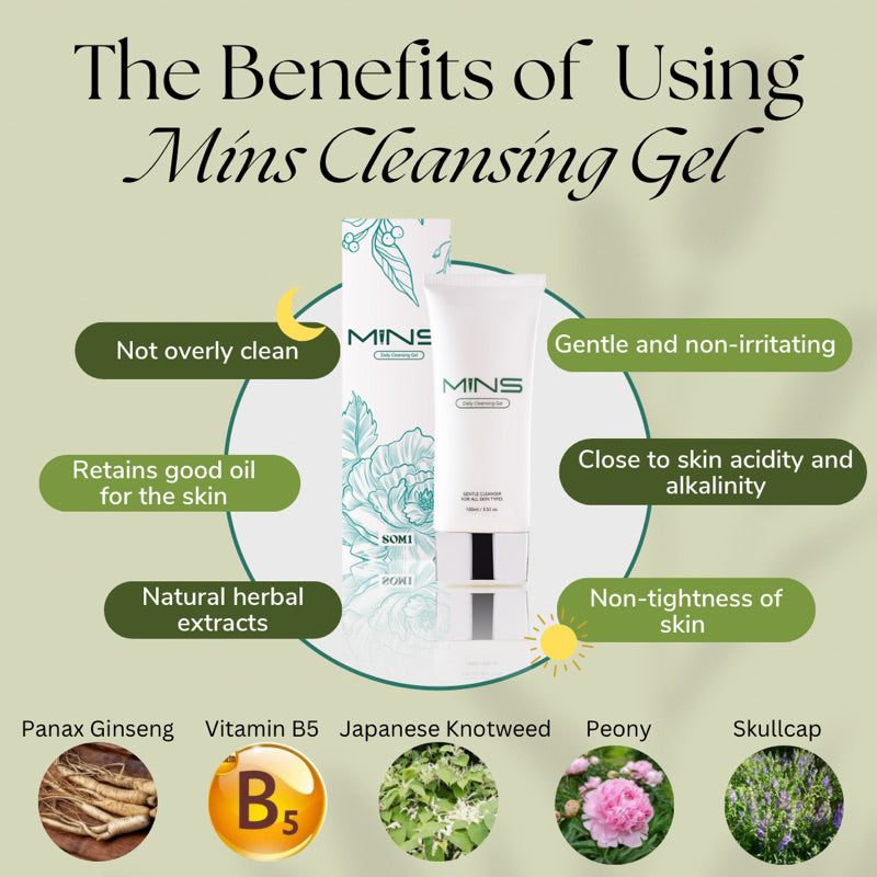 MINS Ginseng Cleansing Gel (ala carte)