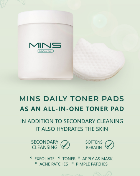 MINS Toner Pad 120 pcs (ala carte)