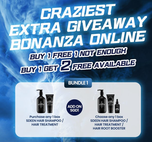 [BUY 1 FREE 1 ] SDEEN Hair Care Treatment Bundle 1